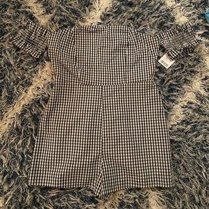 Urban Outfitters Checkered Romper